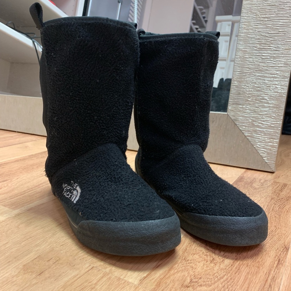 The North Face black boots